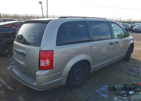 2008 Chrysler Town & Country Lx z USA, uszkodzony, nr VIN 2A8HR44H48R624040